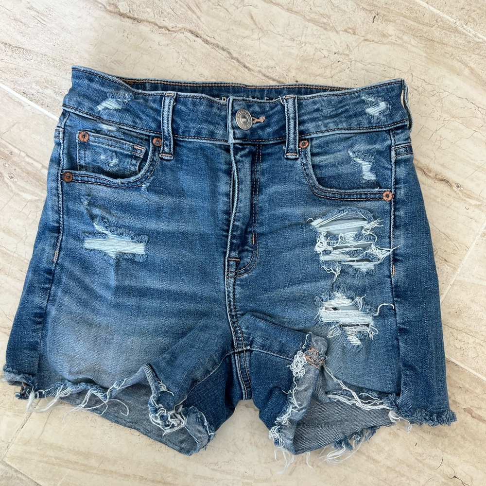 American Eagle Hi Rise Shorts